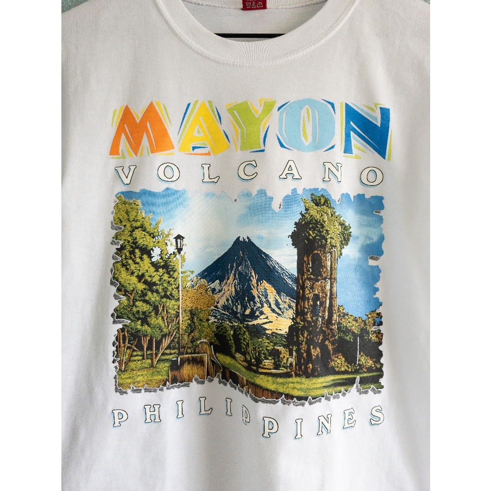 Mayon Volcano Philippines Tee View 2